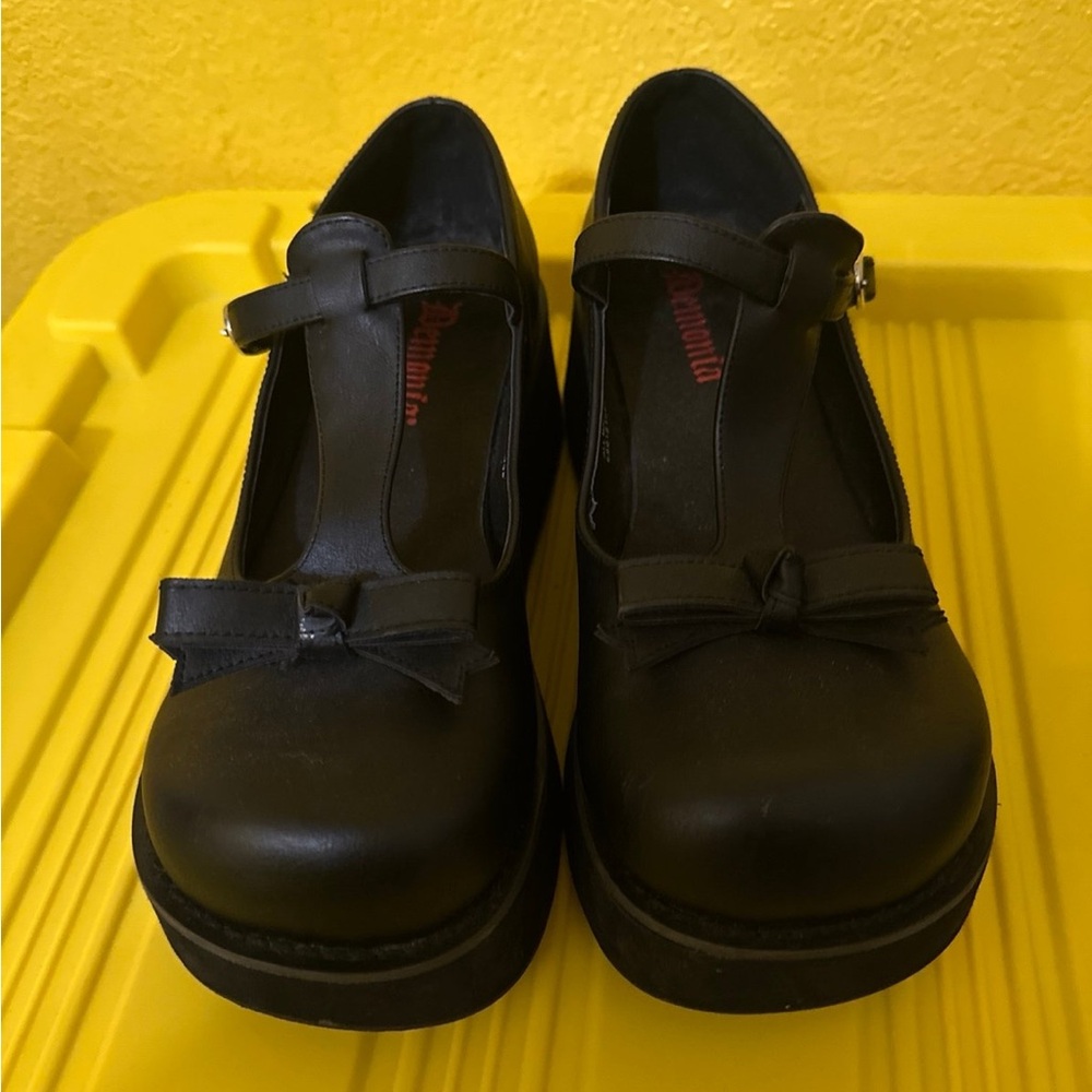 Black Maryjane’s  with Bow Detail